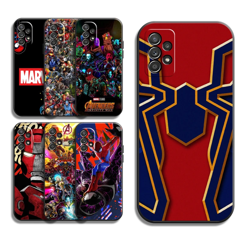 Marvel Phone Cases For Samsung Galaxy A51 4G A51 5G A71 4G A71 5G A52 4G A52 5G A72 4G A72 5G Coque Back Cover Carcasa Funda
Marvel Phone Cases For Samsung Galaxy A51 4G A51 5G A71 4G A71 5G A52 4G A52 5G A72 4G A72 5G Coque Back Cover Carcasa Funda