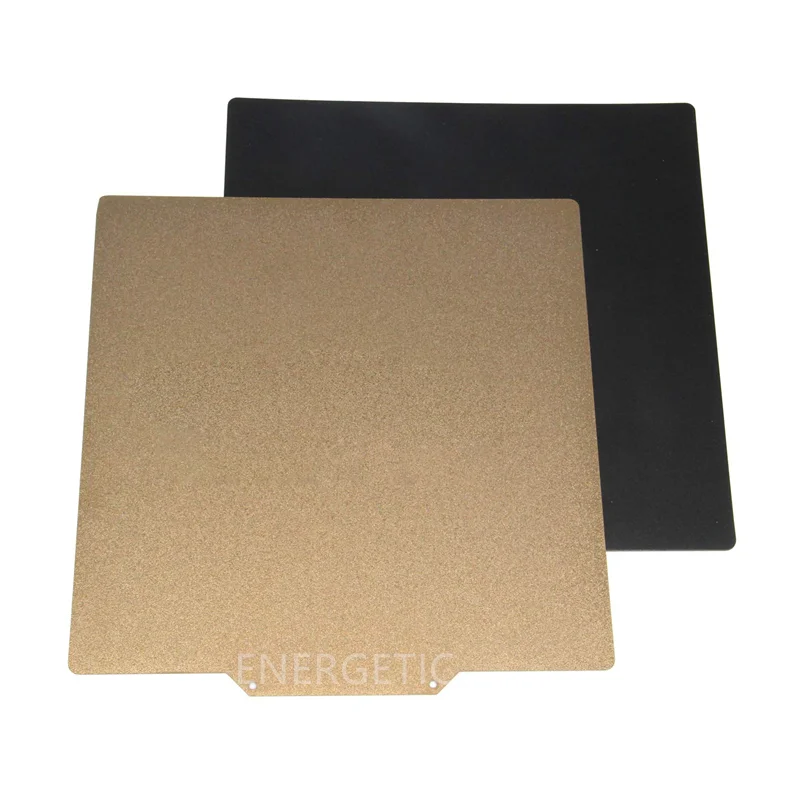 

ENERGETIC Double Sided Textured PEI Magnetic Build Plate 355x355mm Flexible Spring Steel Sheet Heated Bed for Voron 2.4