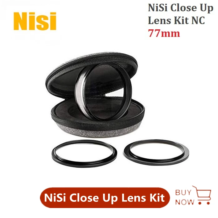 

NiSi Close Up Lens Kit NC 67mm 72mm 77mm Adapters MC Close-up Filter Lens NiSi Close Up Lens PRO II version