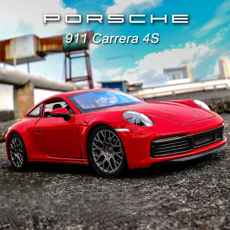 WELLY 1:24 Porsche 911 Carrera 4S Supercar Alloy Car Model Diecasts & Toy Vehicles Collect Car Toy Boy Birthday gifts
WELLY 1:24 Porsche 911 Carrera 4S Supercar Alloy Car Model Diecasts & Toy Vehicles Collect Car Toy Boy Birthday gifts