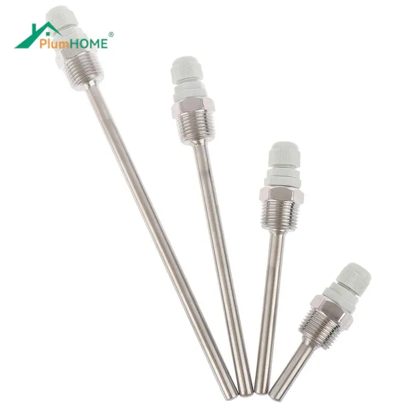 HOT Sale Stainless Steel Thermowell 1/2" NPT Threads For Temperature Sensors 50-200mm
HOT Sale Stainless Steel Thermowell 1/2" NPT Threads For Temperature Sensors 50-200mm