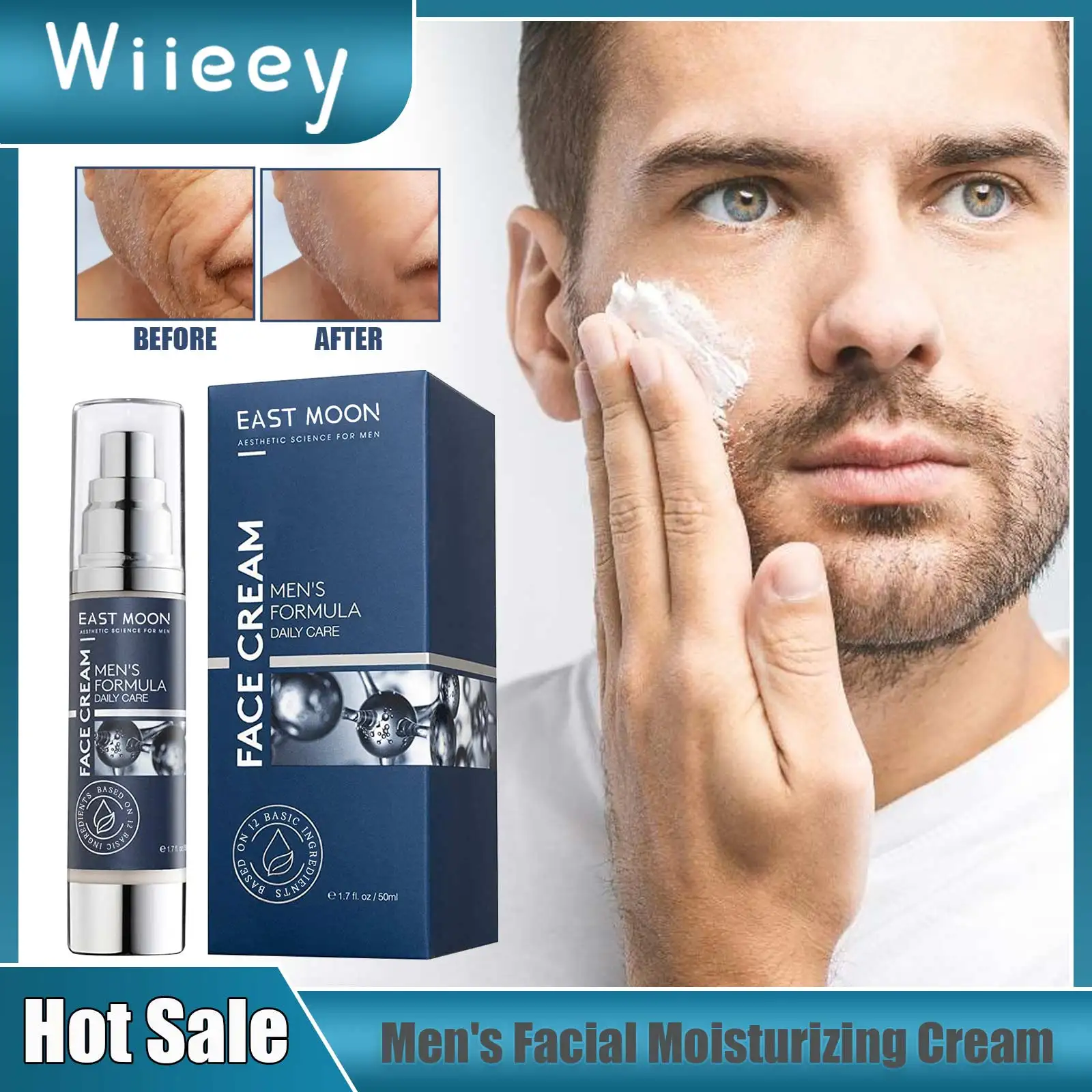 Men's Anti Wrinkle Face Cream Collagen Anti Aging Moisturizing Whitening Oil Control Reduce Pigmentation Fine Lines Skin Care
Men's Anti Wrinkle Face Cream Collagen Anti Aging Moisturizing Whitening Oil Control Reduce Pigmentation Fine Lines Skin Care