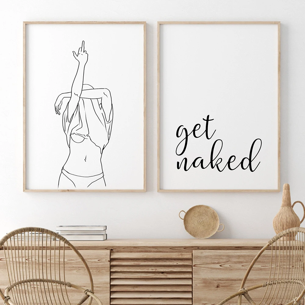 Bathroom Decor Canvas Painting Get Naked Sexy Woman Posters and Prints Minimalist Art Wall Picture for Shower Room Decor 
Bathroom Decor Canvas Painting Get Naked Sexy Woman Posters and Prints Minimalist Art Wall Picture for Shower Room Decor