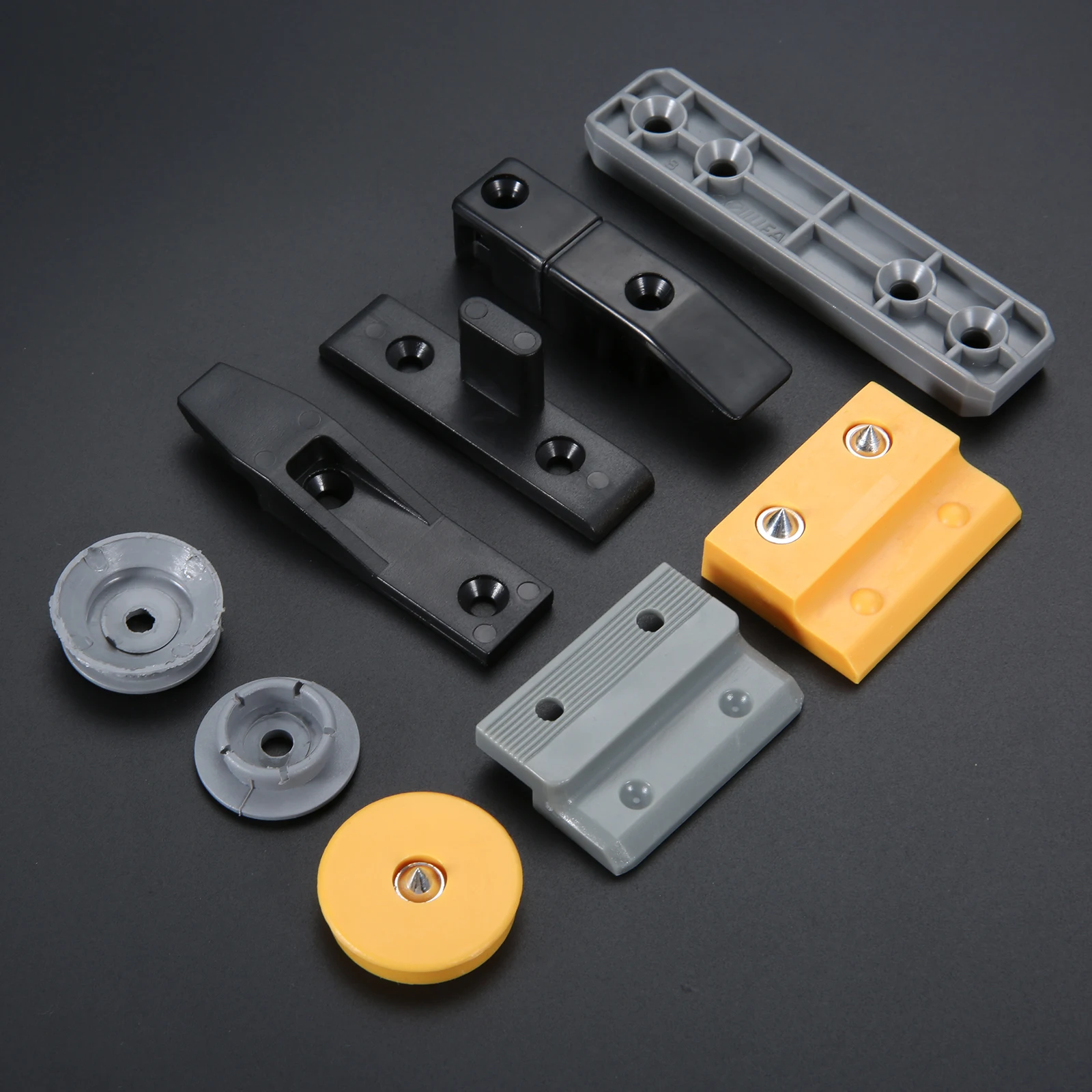 10pcs Wall Panel Snap Buckle Connetor Furniture Hidden Fastener Cabinet Board Hasp Cupboard Shelf Mounting Clip Position Marker 
10pcs Wall Panel Snap Buckle Connetor Furniture Hidden Fastener Cabinet Board Hasp Cupboard Shelf Mounting Clip Position Marker