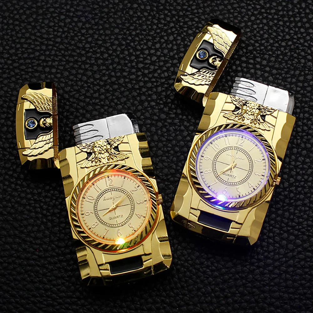 Torch Waterproof Jet Butane Gas Lighter Colorful Light Watch Creative Inflatable Portable Outdoor Cigar Windproof Lighters A025
Torch Waterproof Jet Butane Gas Lighter Colorful Light Watch Creative Inflatable Portable Outdoor Cigar Windproof Lighters A025