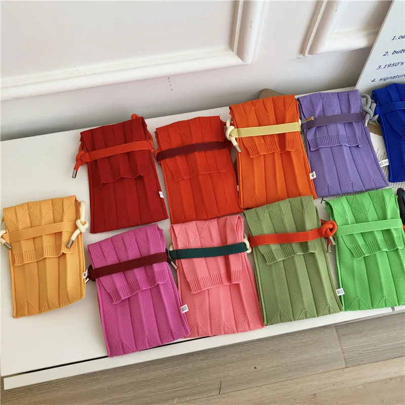 Candy Color Knitting Women's Shoulder Bag Mini Pleated Crochet Crossbody Bags for Women 2022 Sling Bag Coins Purses Phone Flap
Candy Color Knitting Women's Shoulder Bag Mini Pleated Crochet Crossbody Bags for Women 2022 Sling Bag Coins Purses Phone Flap