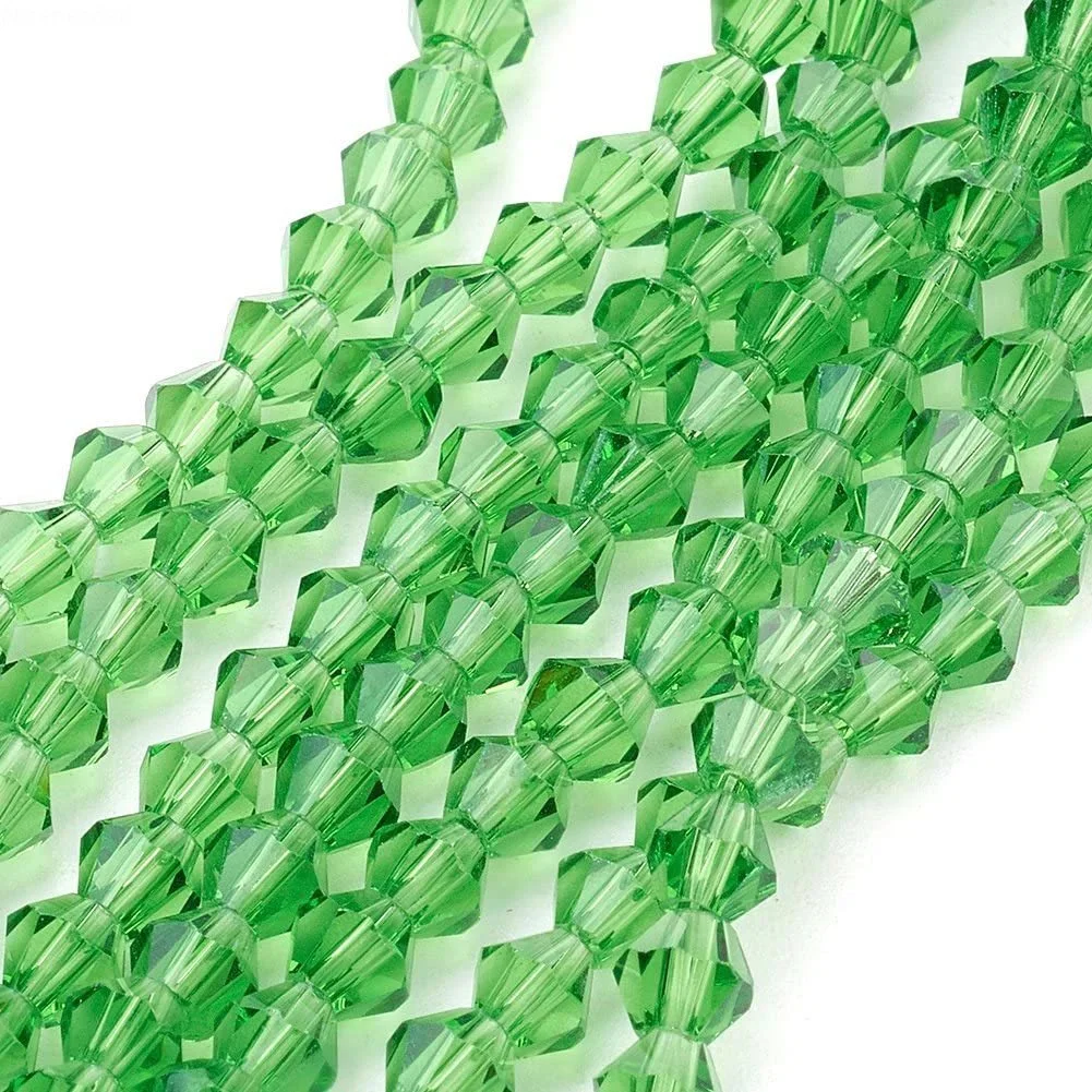 10 Strands 104pcs/strand Glass Beads Strands, Faceted Loose Beads, Bicone Spacer Beads Supplies for Jewelry Making Necklace
10 Strands 104pcs/strand Glass Beads Strands, Faceted Loose Beads, Bicone Spacer Beads Supplies for Jewelry Making Necklace