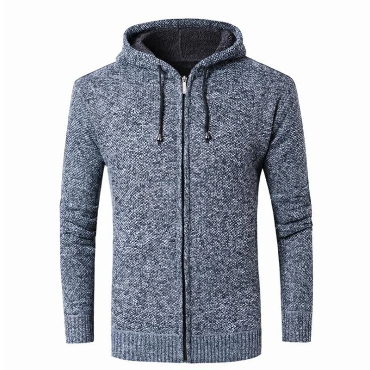 HOT Wholesale Winter new men's Brand hooded Slim coat plus velvet thick Men sweater casual male zipper jacket
HOT Wholesale Winter new men's Brand hooded Slim coat plus velvet thick Men sweater casual male zipper jacket