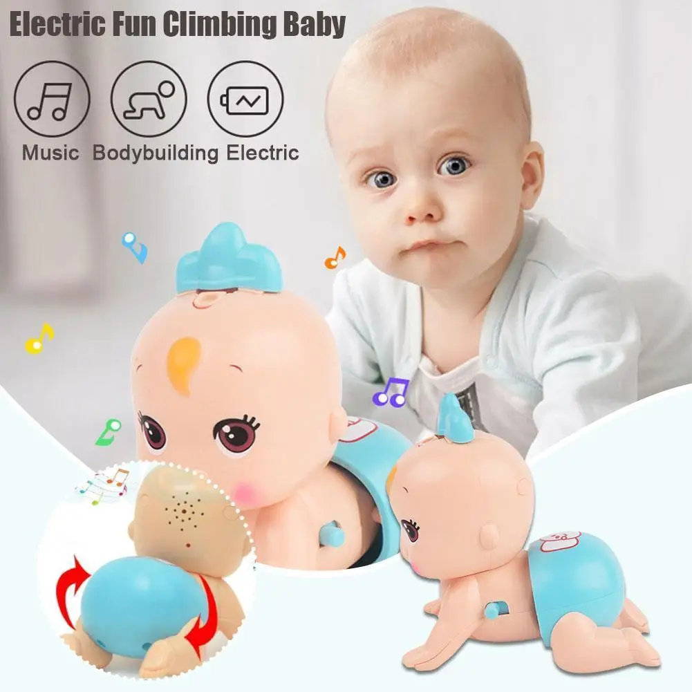 Electric Music Crawling Doll Cute Toddle Intellectual Development Kids Bottle Crawling Doll Interactive Toy For Baby Kids G O3X6
Electric Music Crawling Doll Cute Toddle Intellectual Development Kids Bottle Crawling Doll Interactive Toy For Baby Kids G O3X6