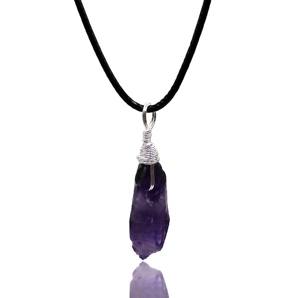 Natural Geode Amethyst Stone Pendant Point Pendants Amulet Necklaces Reiki Energy Purple Plate Agate Rough Crystal Cluster Gems
Natural Geode Amethyst Stone Pendant Point Pendants Amulet Necklaces Reiki Energy Purple Plate Agate Rough Crystal Cluster Gems
