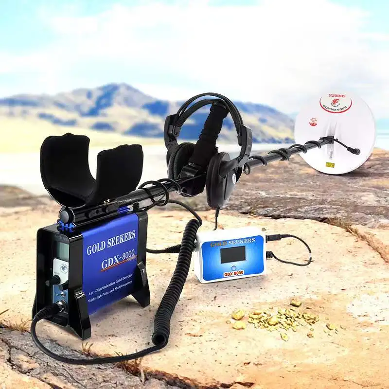 GDX-8000 Metal Detectors Treasure Hunting Gold Underground Metal Detector Detector De metales-profesional
GDX-8000 Metal Detectors Treasure Hunting Gold Underground Metal Detector Detector De metales-profesional