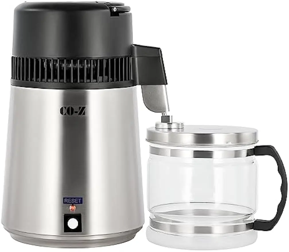 CO-Z 304, дистиллятор воды из нержавеющей стали, 750 Вт, настольный дистиллятор для дома, 4 л
CO-Z 304, дистиллятор воды из нержавеющей стали, 750 Вт, настольный дистиллятор для дома, 4 л