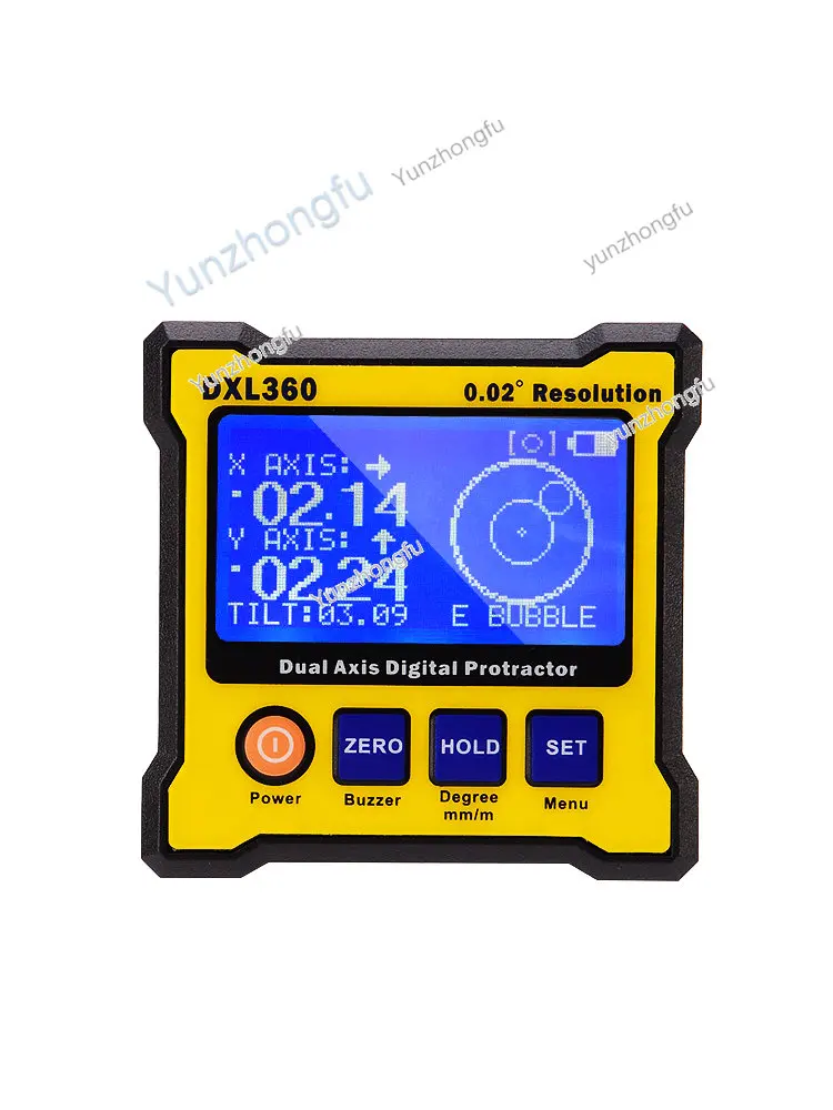 Ruler Angle Gauge Protractor High Precision with Magnetic Digital Inclinometer Box Dual-Axis Electronic Level Angle
Ruler Angle Gauge Protractor High Precision with Magnetic Digital Inclinometer Box Dual-Axis Electronic Level Angle