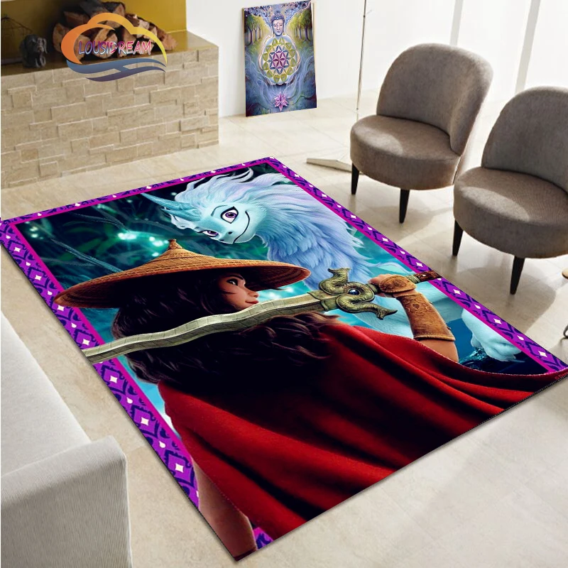 Animated film Raya and the Dragon Carpet bedroom bedside blanket bed front long mat simple home cute girl room Full shop mat
Animated film Raya and the Dragon Carpet bedroom bedside blanket bed front long mat simple home cute girl room Full shop mat