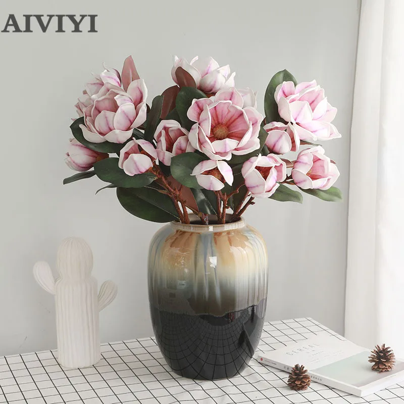 Colorful Magnolia with Leaves Magnolia Branch Wedding Party Home Decor Christmas Artificial Orchid Flowers Desktop Decorations
Colorful Magnolia with Leaves Magnolia Branch Wedding Party Home Decor Christmas Artificial Orchid Flowers Desktop Decorations