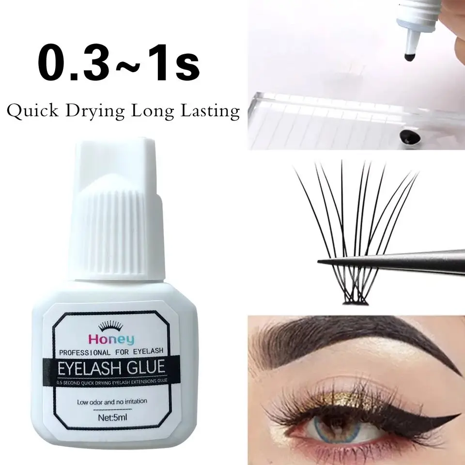 Eyelashes Adhesive Glue Waterproof for Extending Eyelash Extension Fast Dry Glue Dark Black Long Lasting 
Eyelashes Adhesive Glue Waterproof for Extending Eyelash Extension Fast Dry Glue Dark Black Long Lasting