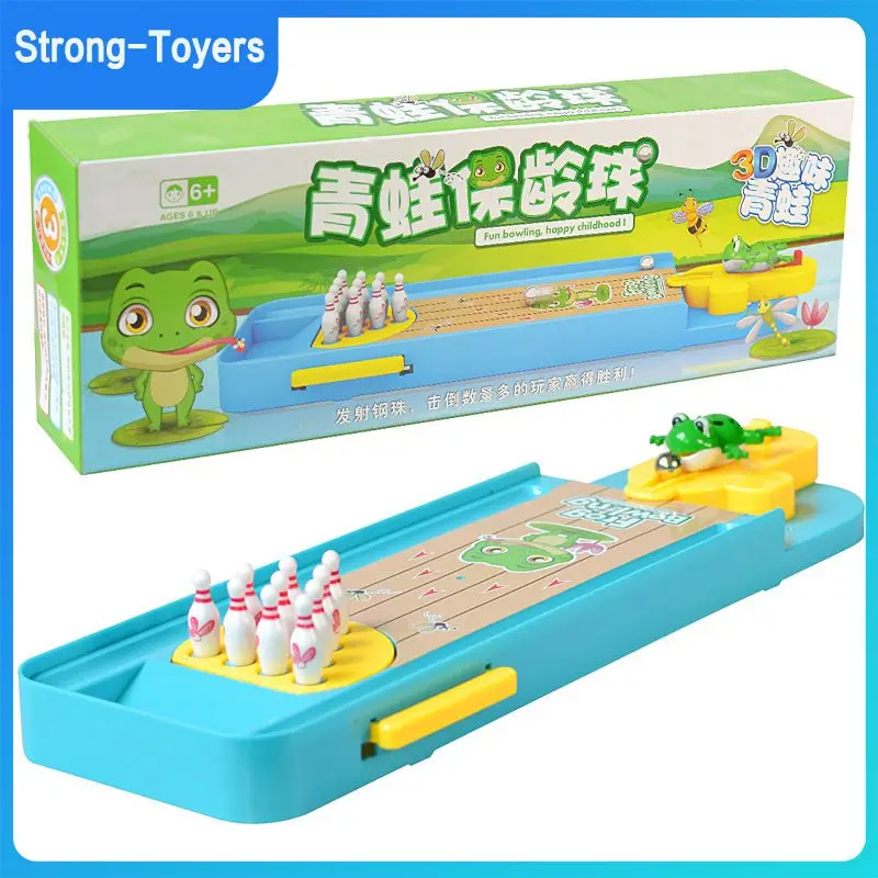 Mini Desktop Bowling Game Toy Funny Indoor Parent-Child Interactive Table Sports Game Toy Bowling Educational Gift For Kids
Mini Desktop Bowling Game Toy Funny Indoor Parent-Child Interactive Table Sports Game Toy Bowling Educational Gift For Kids