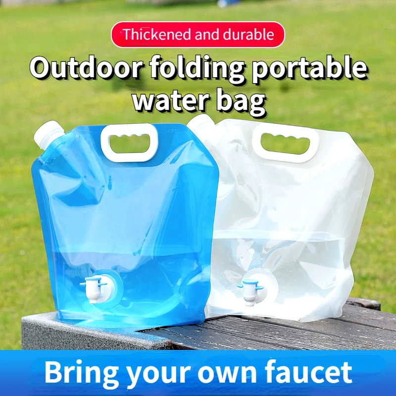 10L/5L Outdoor Portable Folding Water Bag with Faucet Environmental Protection Travel Camping Water Storage Bag Liquid
10L/5L Outdoor Portable Folding Water Bag with Faucet Environmental Protection Travel Camping Water Storage Bag Liquid