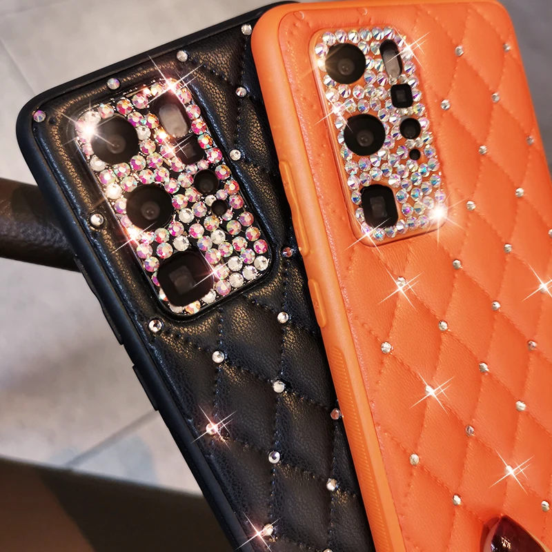 Чехол для Huawei Honor 50 Pro, роскошный кожаный чехол с ароматом для телефона Huawei Mate 30 40 P50 Pro, чехол со стразами и ромбовидным узором
Чехол для Huawei Honor 50 Pro, роскошный кожаный чехол с ароматом для телефона Huawei Mate 30 40 P50 Pro, чехол со стразами и ромбовидным узором