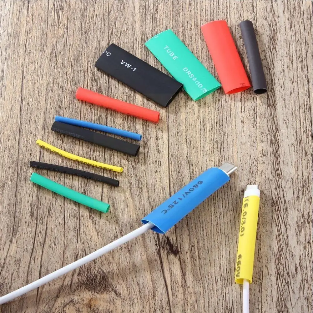 Insulation Heat Shrink Tubing, Electronic Polyolefin Heat 530pcs Sleeve Tubing, Cable Shrink Assorted Kit, H4v3
Insulation Heat Shrink Tubing, Electronic Polyolefin Heat 530pcs Sleeve Tubing, Cable Shrink Assorted Kit, H4v3