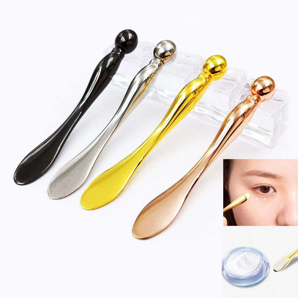 Eye Cream Applicator Alloy Metal Eye Cream Mixing Spatula Scoop Anti Wrinkle Eye Massager Sticks Mask Spoon Skin Care Tools
Eye Cream Applicator Alloy Metal Eye Cream Mixing Spatula Scoop Anti Wrinkle Eye Massager Sticks Mask Spoon Skin Care Tools