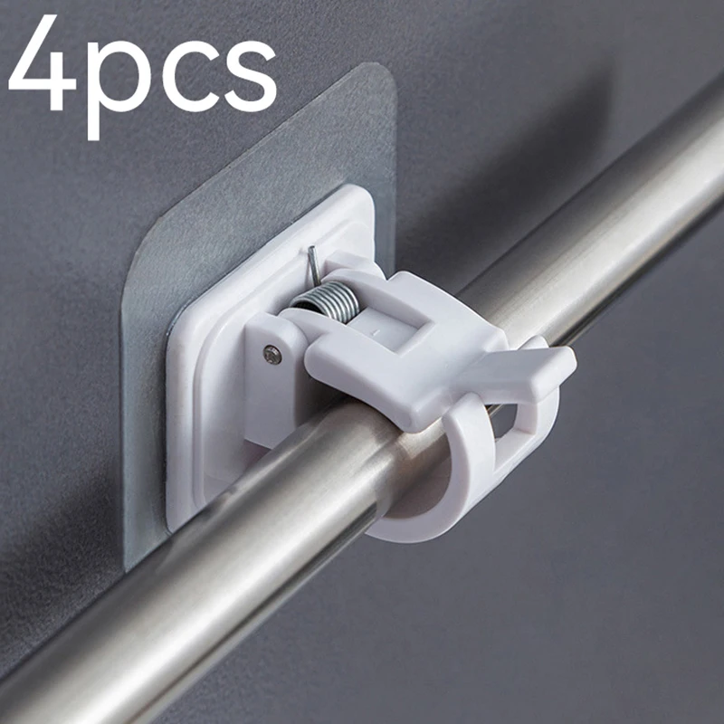 2 Pcs Nail-Free Adjustable Curtain Rod Fixed Clip Hook Rod Bracket Fixed Clip Adhesive Curtain Fixed Clip Hanger Hogar Crochet
2 Pcs Nail-Free Adjustable Curtain Rod Fixed Clip Hook Rod Bracket Fixed Clip Adhesive Curtain Fixed Clip Hanger Hogar Crochet