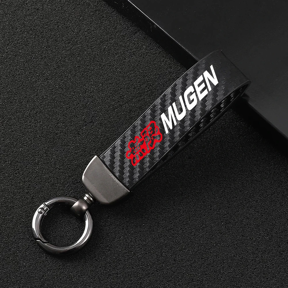 New Fashion Universal Car Key Chain for Honda Mugen Carbon Fiber Style Leather Car Key Rings Holder High-Grade Accessories
New Fashion Universal Car Key Chain for Honda Mugen Carbon Fiber Style Leather Car Key Rings Holder High-Grade Accessories