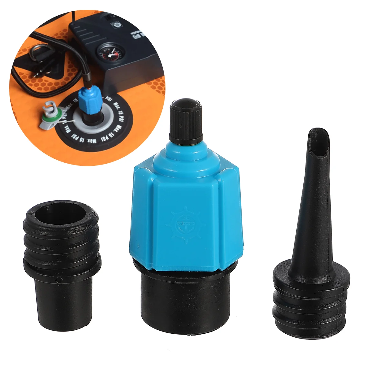 1pc Inflatable Multifunctional Durable Practical Lightweight Portable Adaptor Pump Adaptor
1pc Inflatable Multifunctional Durable Practical Lightweight Portable Adaptor Pump Adaptor