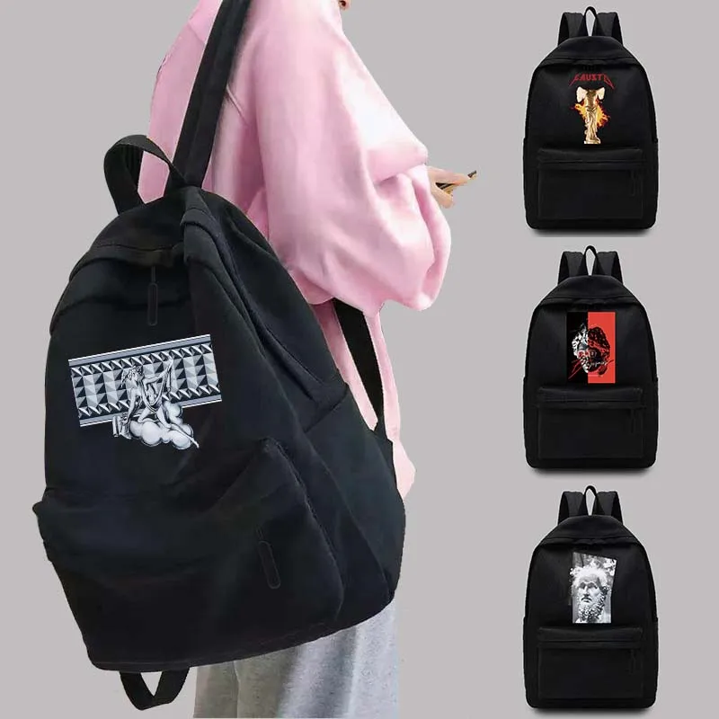 Women's Backpack Unisex Youth Sports Backpack College School Bag Sculpture Pattern Harajuku Travel Backpacks Laptop Bags
Women's Backpack Unisex Youth Sports Backpack College School Bag Sculpture Pattern Harajuku Travel Backpacks Laptop Bags