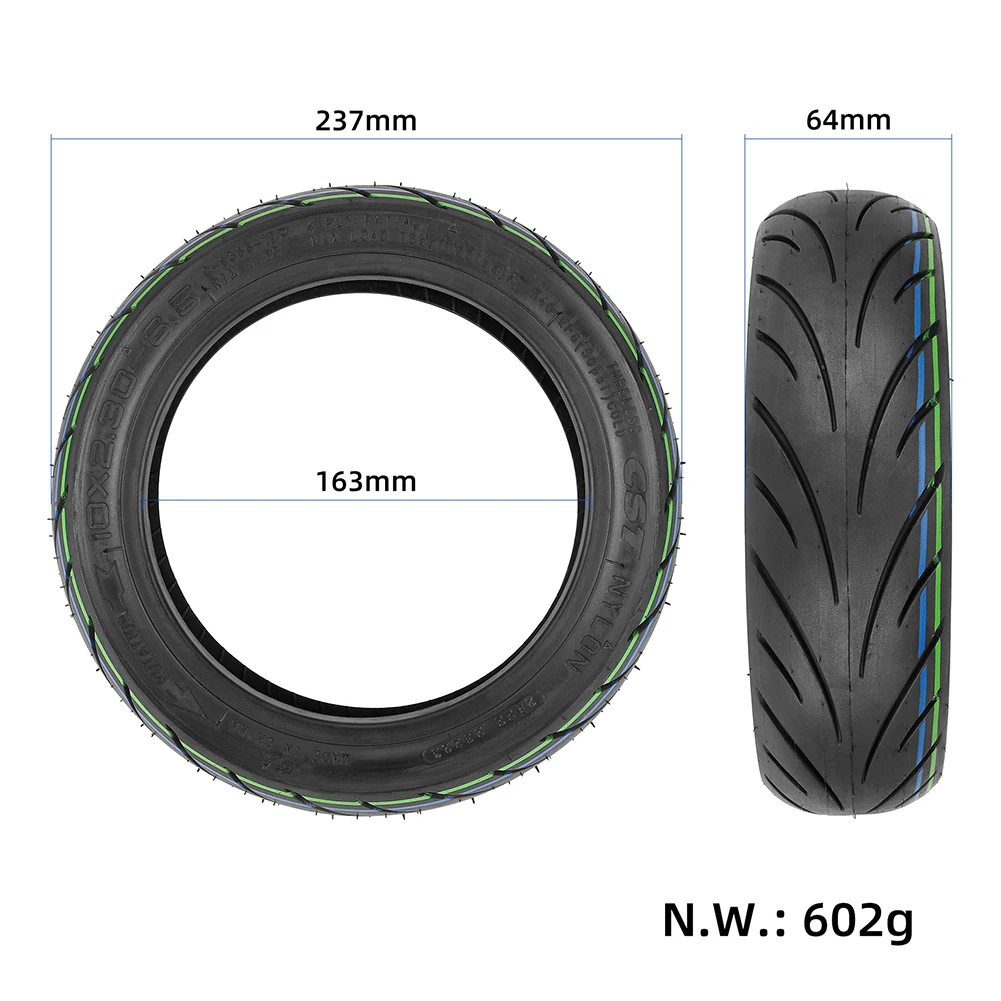 10 Inch 10*2.3-6.5 Tubeless Tire For NIU KQ2 Electric Scooter Off-Road Outer Tire Cycling Parts Accessories
10 Inch 10*2.3-6.5 Tubeless Tire For NIU KQ2 Electric Scooter Off-Road Outer Tire Cycling Parts Accessories