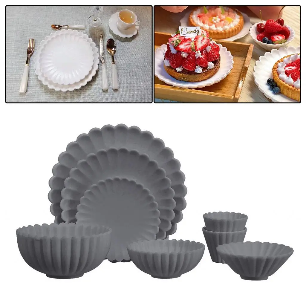 8Pcs Miniature Dollhouse Kitchen Accessories 1:6 Dish Bowl Serving Tray Party Food DIY for Decoration Pretend Play Dining Room
8Pcs Miniature Dollhouse Kitchen Accessories 1:6 Dish Bowl Serving Tray Party Food DIY for Decoration Pretend Play Dining Room