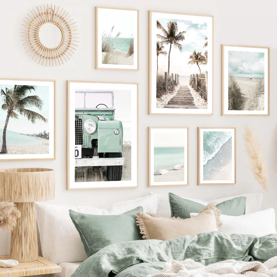Seascape Beach Coconut Reed Trail Dolphin Shell Nordic Wall Art Canvas Painting Posters And Prints Picture For Living Room Decor
Seascape Beach Coconut Reed Trail Dolphin Shell Nordic Wall Art Canvas Painting Posters And Prints Picture For Living Room Decor
