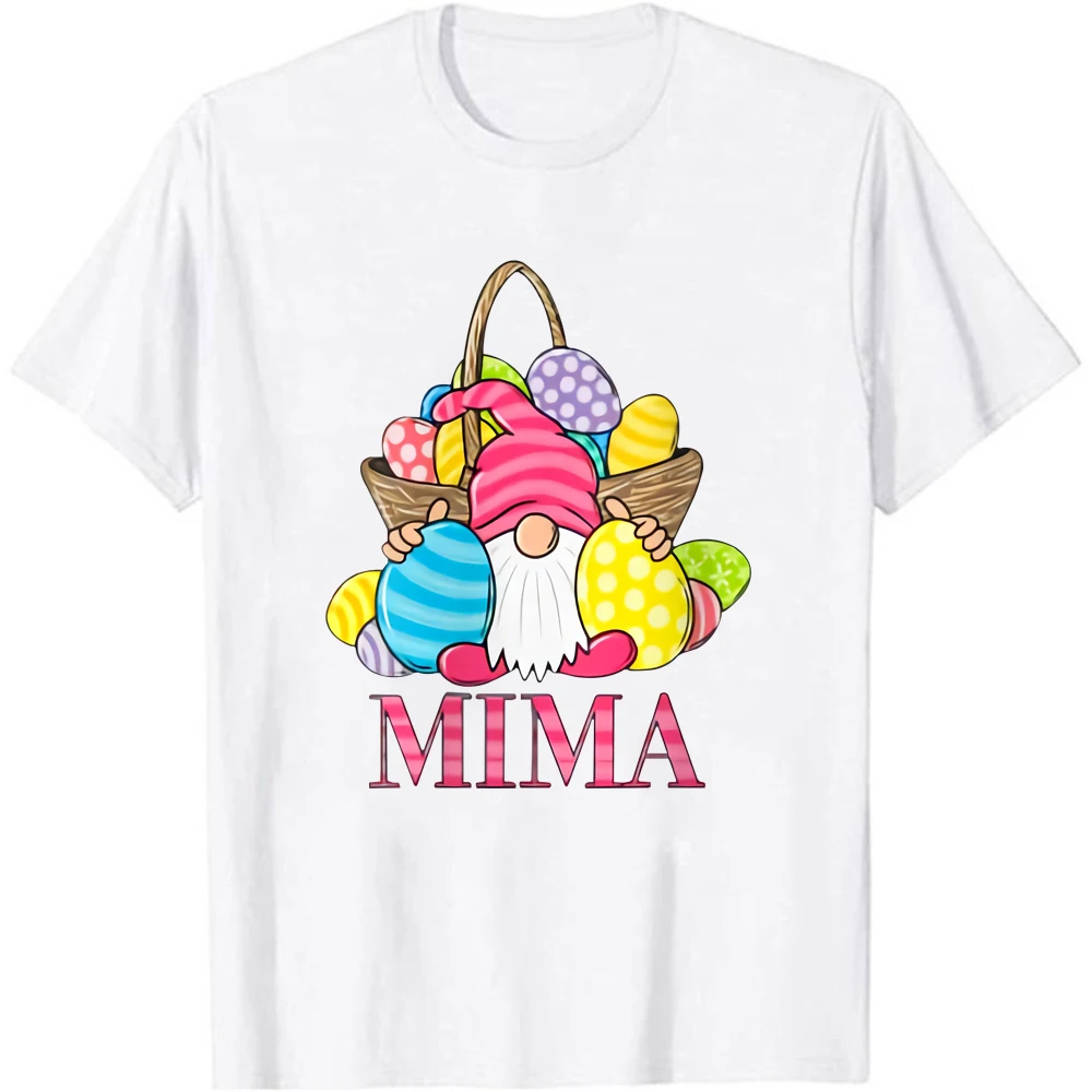 Womens Mima Gnome Easter - Grandma Gift O-Neck T-Shirt Hipster Happy Easter Short Sleeves Top Cute Easter Egg Tee Shirt
Womens Mima Gnome Easter - Grandma Gift O-Neck T-Shirt Hipster Happy Easter Short Sleeves Top Cute Easter Egg Tee Shirt
