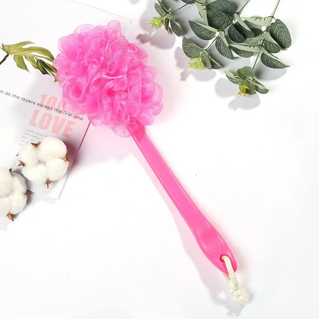 Fashion New Long Handle Hanging Soft Mesh Back Body Bath Shower Scrubber Brush Sponge For Bathroom Hot Sale Shower Brush 
Fashion New Long Handle Hanging Soft Mesh Back Body Bath Shower Scrubber Brush Sponge For Bathroom Hot Sale Shower Brush