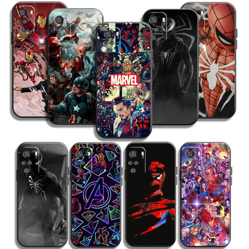 Marvel Iron Man Phone Cases For Xiaomi Redmi 10 Note 10 10 Pro 10S Redmi Note 10 5G Back Cover Coque Funda Carcasa
Marvel Iron Man Phone Cases For Xiaomi Redmi 10 Note 10 10 Pro 10S Redmi Note 10 5G Back Cover Coque Funda Carcasa