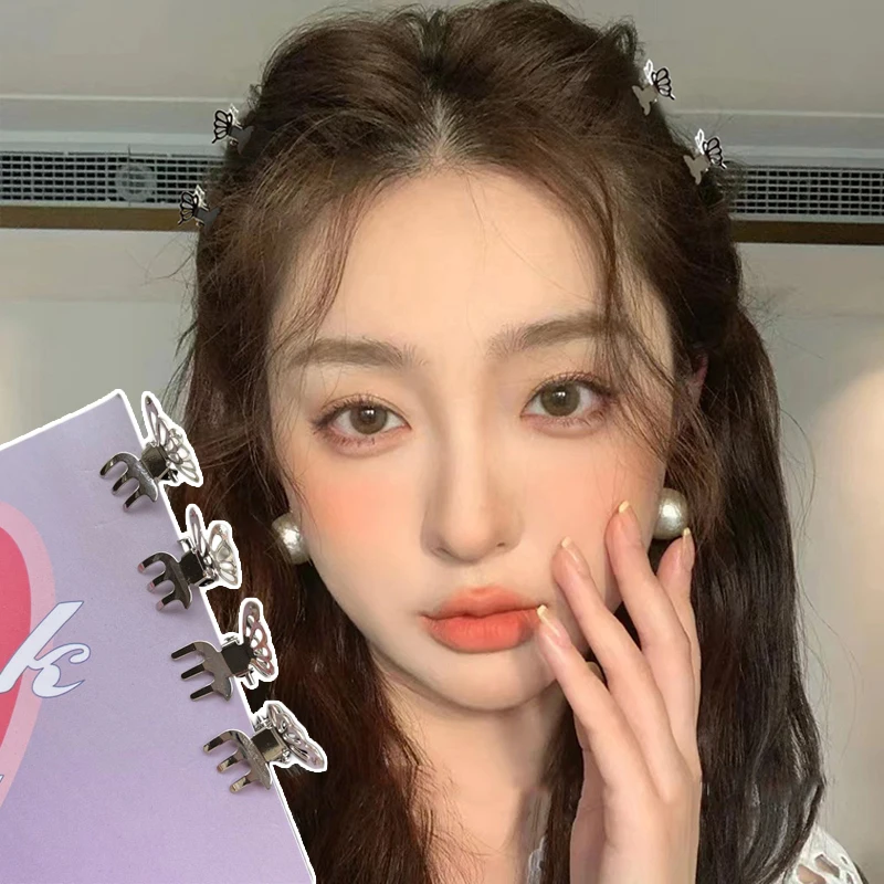 Fashion Metal Mini Hair Clip Claw Cute Hair Clips Butterfly Silver Hairpin Clamp for Ladies Headwear Hair Styling Tools 5PCS
Fashion Metal Mini Hair Clip Claw Cute Hair Clips Butterfly Silver Hairpin Clamp for Ladies Headwear Hair Styling Tools 5PCS