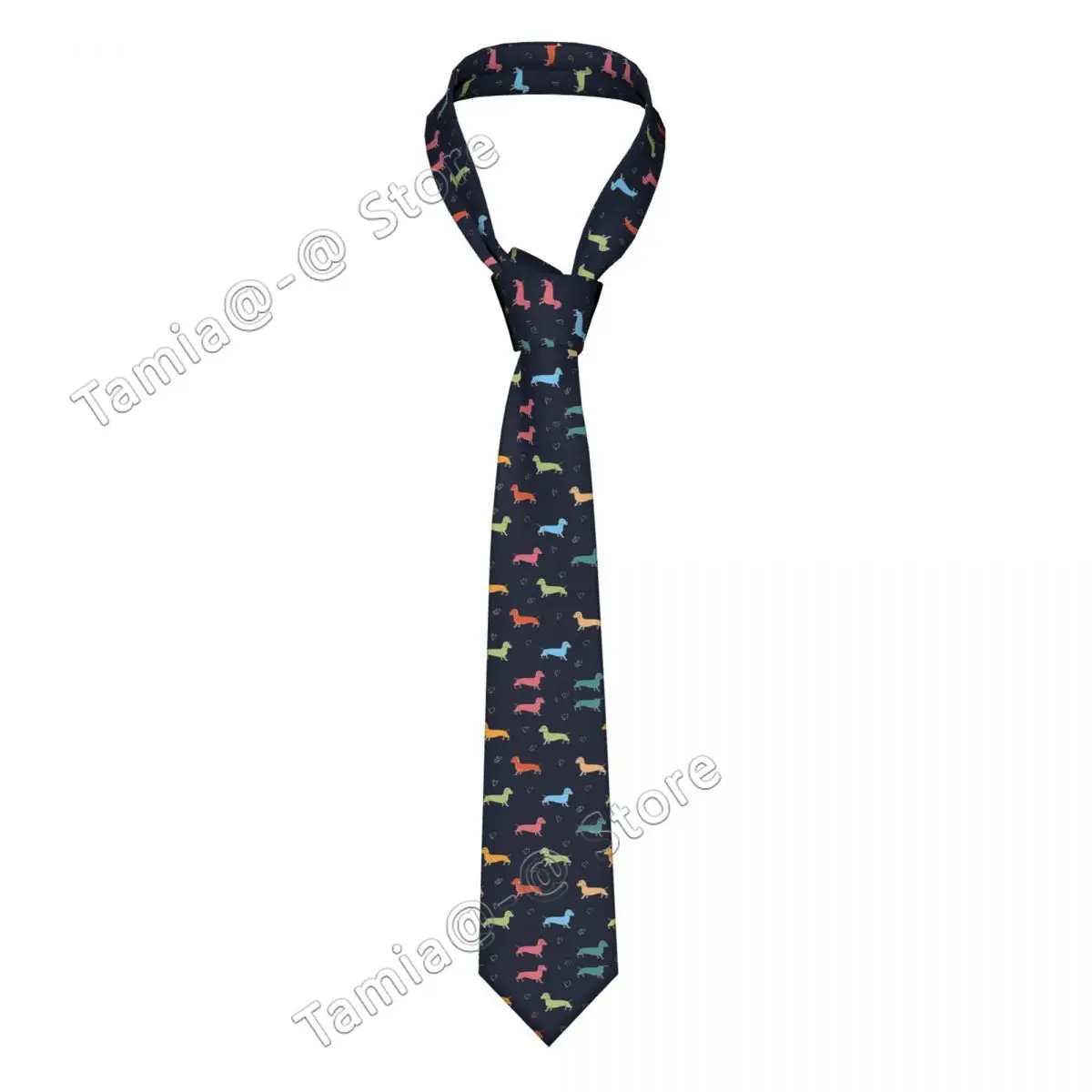 Sausage Dog Neckties Unisex Polyester 8 cm Dachshund Wiener Doxie Neck Tie for Mens Slim Narrow Cravat Wedding Accessories Party 
Sausage Dog Neckties Unisex Polyester 8 cm Dachshund Wiener Doxie Neck Tie for Mens Slim Narrow Cravat Wedding Accessories Party