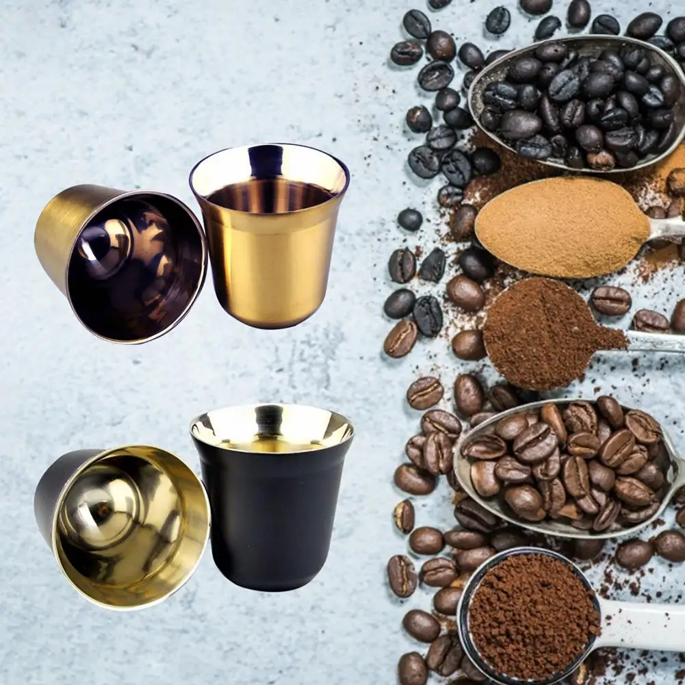 Milk Cup Anti-rust Mini Reliable Coffee Capsule Water Cup Water Cup for Restaurant Home
Milk Cup Anti-rust Mini Reliable Coffee Capsule Water Cup Water Cup for Restaurant Home