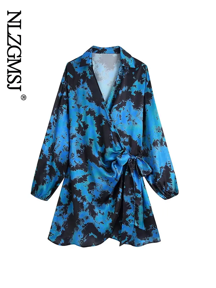 Nlzgmsj 2022 Fashion Women Blue Flowers Print Dress Long Sleeve Turn Down Collar Ladies Vintage Mini Dress Women 202208
Nlzgmsj 2022 Fashion Women Blue Flowers Print Dress Long Sleeve Turn Down Collar Ladies Vintage Mini Dress Women 202208
