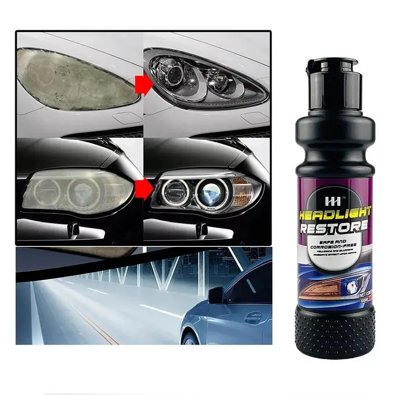 100ML car headlight repair fluid universal Headlamp Restoration Car Headlight Cleaner for Motorcycles Cars RVs SUVs Trucks
100ML car headlight repair fluid universal Headlamp Restoration Car Headlight Cleaner for Motorcycles Cars RVs SUVs Trucks