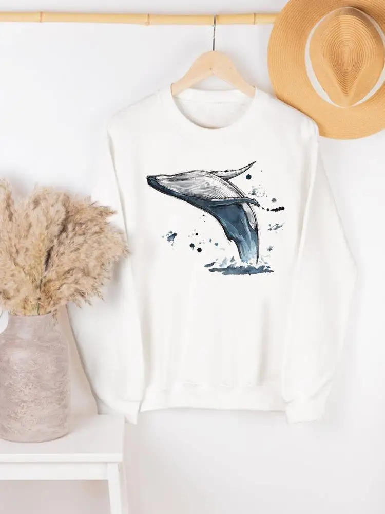 Watercolor Beach Animal Trend Fall Autumn Fashion Woman Women Pullovers Clothing Lady Print Female Spring Graphic Sweatshirts
Watercolor Beach Animal Trend Fall Autumn Fashion Woman Women Pullovers Clothing Lady Print Female Spring Graphic Sweatshirts