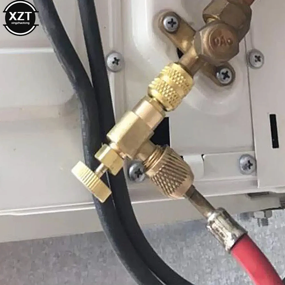 Новый предохранительный клапан для кондиционера R410A 1/4, переходник для ремонта и фторида холодильника R22, инструмент для охлаждения 
Новый предохранительный клапан для кондиционера R410A 1/4, переходник для ремонта и фторида холодильника R22, инструмент для охлаждения