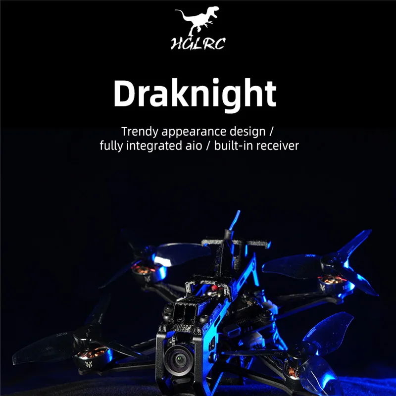 HGLRC Draknight 2-дюймовый 2S FPV зубочистка Micro Drone SPECTER12 ES2-4S AIO 400mW Caddx Ant 1200TVL 1003 10000KV 2S
HGLRC Draknight 2-дюймовый 2S FPV зубочистка Micro Drone SPECTER12 ES2-4S AIO 400mW Caddx Ant 1200TVL 1003 10000KV 2S