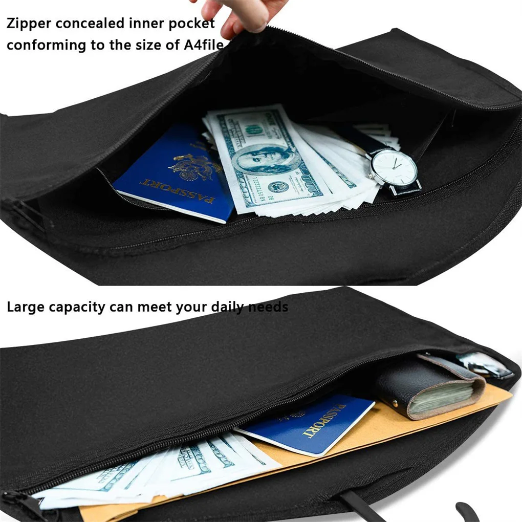 Hanger Diversion Stash Pocket Safe Organizer Oxford Cloth Portable Suitcase Under Secret Security Storage Pouch
Hanger Diversion Stash Pocket Safe Organizer Oxford Cloth Portable Suitcase Under Secret Security Storage Pouch