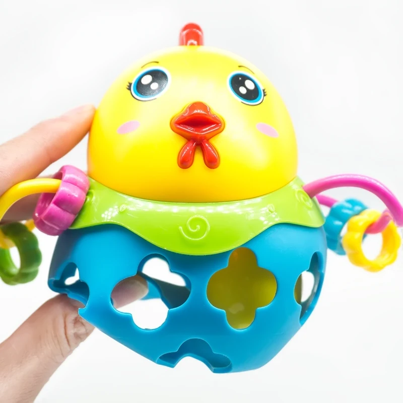 1PC Rattles Handbell Chicken Musical Instrument Rhythm Shaking Baby Toy Chicken Jingle Bell Kid Educational Musical Random Color
1PC Rattles Handbell Chicken Musical Instrument Rhythm Shaking Baby Toy Chicken Jingle Bell Kid Educational Musical Random Color