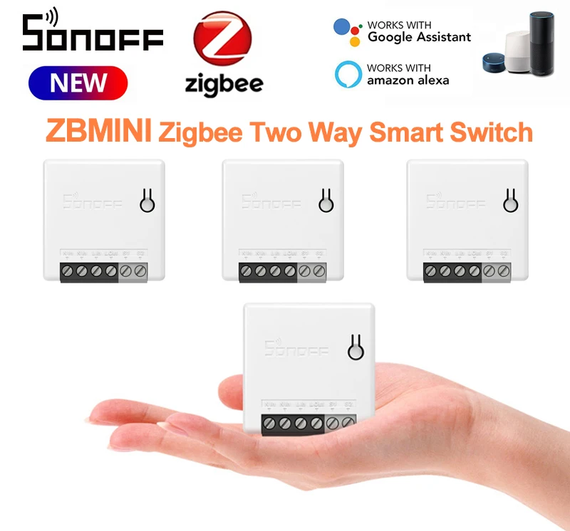 30PCS Smart Switch Module Mini Zigbee Sonoff ZBMINI 3.0 SmartThings Hub Relay Remote Control Sonoff EweLink witch Alexa Google
30PCS Smart Switch Module Mini Zigbee Sonoff ZBMINI 3.0 SmartThings Hub Relay Remote Control Sonoff EweLink witch Alexa Google