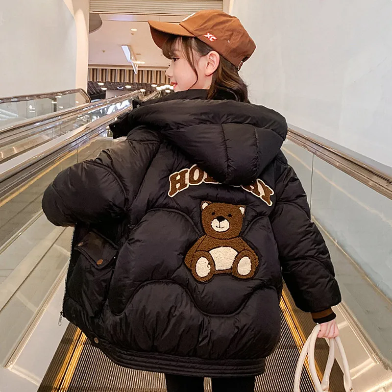 2023 kids Winter Jacket For Girls Little Bear CartoonThicken Girls Winter Coat Hooded Down Winter Girls Jackets Outwear 4-12y
2023 kids Winter Jacket For Girls Little Bear CartoonThicken Girls Winter Coat Hooded Down Winter Girls Jackets Outwear 4-12y