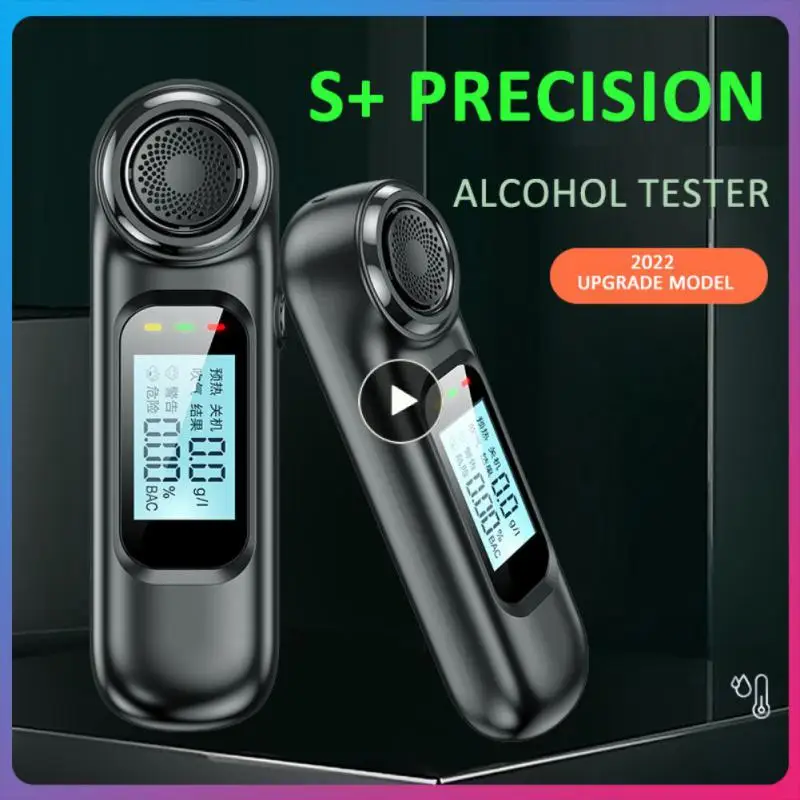 Breathalyzer Analyzer 5v Led Large Screen Display Breath Alcohol Tester Portable Alcohol Concentration Detector Car Accessories
Breathalyzer Analyzer 5v Led Large Screen Display Breath Alcohol Tester Portable Alcohol Concentration Detector Car Accessories