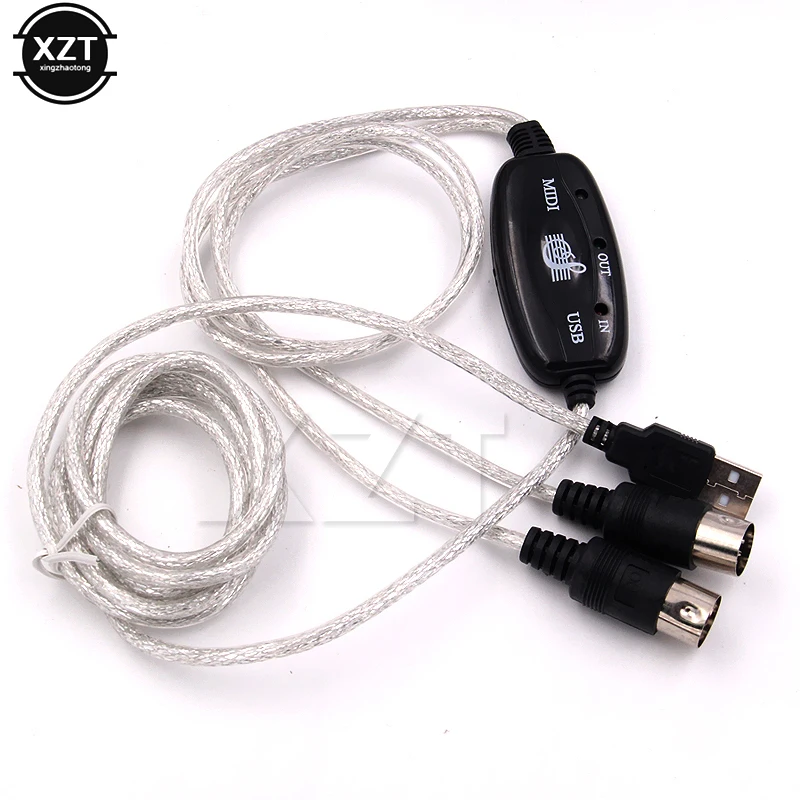 Premium Keyboard to PC USB MIDI Cable Converter PC to Music Keyboard Cord USB IN-OUT MIDI Interface Cable Hot Sale
Premium Keyboard to PC USB MIDI Cable Converter PC to Music Keyboard Cord USB IN-OUT MIDI Interface Cable Hot Sale