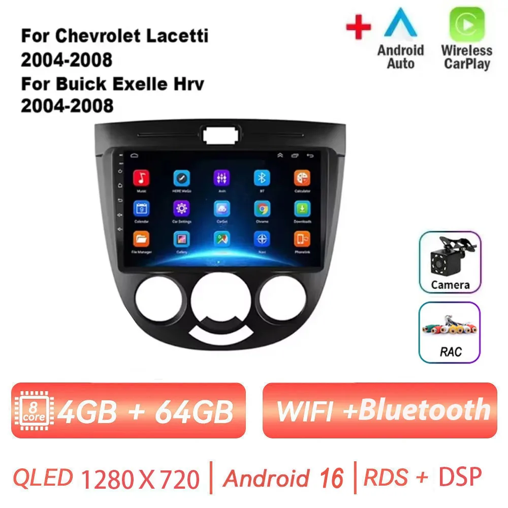 2 DIN Android 16 для Chevrolet Lacetti J200, Buick Excelle Hrv, Daewoo Gentra 2, автомобильная магнитола с CarPlay, GPS, DSP, Wi-Fi
2 DIN Android 16 для Chevrolet Lacetti J200, Buick Excelle Hrv, Daewoo Gentra 2, автомобильная магнитола с CarPlay, GPS, DSP, Wi-Fi